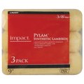 Linzer Better Knit 9 in. W X 3/8 in. Pylam Paint Roller Cover , 3PK RS 1433 0900